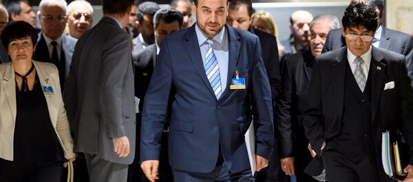 Naser al Hariri, jefe de la delegación del ACN en las negociaciones en Ginebra - Sputnik Mundo