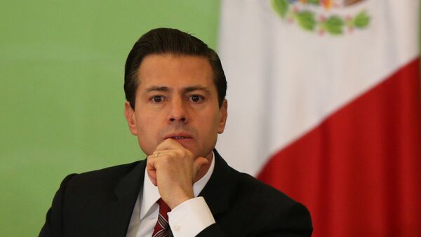 Enrique Peña Nieto, presidente de México (archivo) - Sputnik Mundo