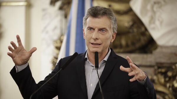 Mauricio Macri, presidente de Argentina - Sputnik Mundo