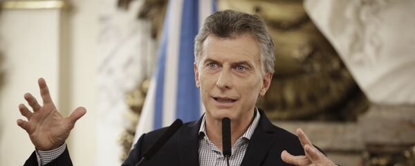 Mauricio Macri, presidente de Argentina (archivo) Mauricio Macri, presidente de Argentina (archivo) - Sputnik Mundo