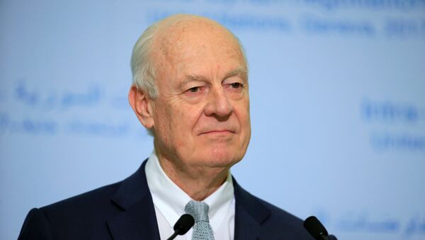 Staffan De Mistura, enviado especial de la ONU para Siria (archivo) - Sputnik Mundo