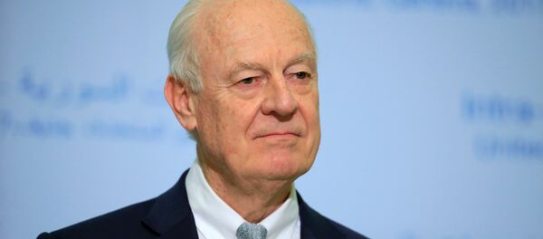 Staffan De Mistura, enviado especial de la ONU para Siria (archivo) - Sputnik Mundo