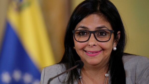 Delcy Rodríguez, vicepresidenta de Venezuela (archivo) - Sputnik Mundo