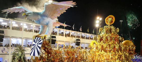 Actuación de escuela de samba Portela - Sputnik Mundo