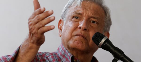 Andrés Manuel López Obrador, líder del Movimiento de Regeneración Nacional - Sputnik Mundo