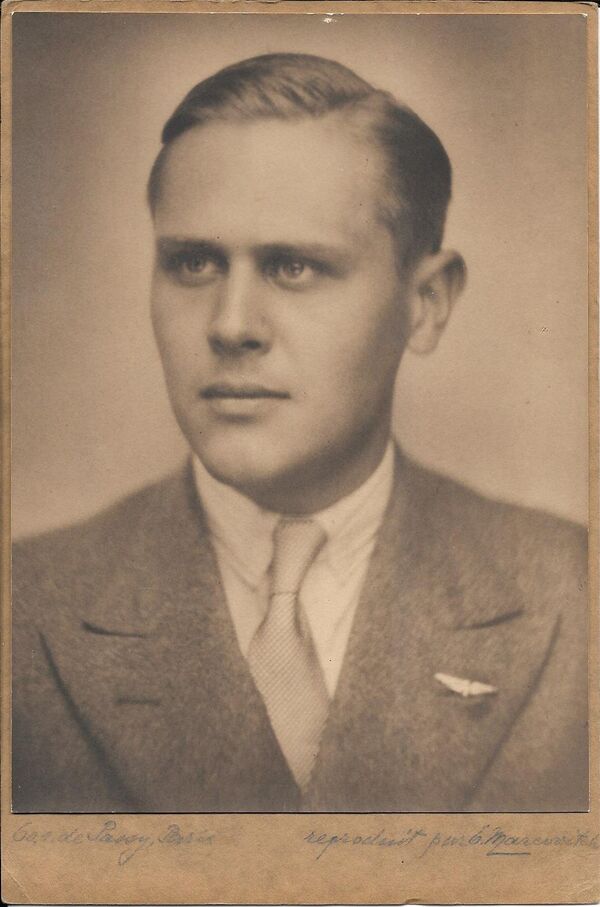 Nikita Wladimirovitch Dobrynin, el padre de Eugenio (1932) - Sputnik Mundo