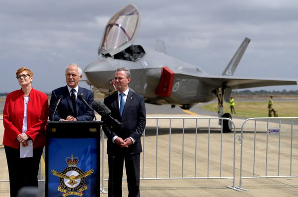 El caza de quinta generación F-35 en el salón de aviación 'Avalon 2017' en Australia - Sputnik Mundo
