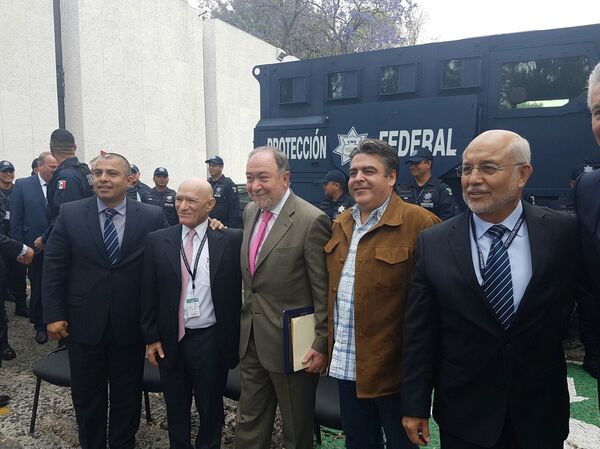 Rusia cede a las fuerzas federales de México blindado Gorets M - Sputnik Mundo