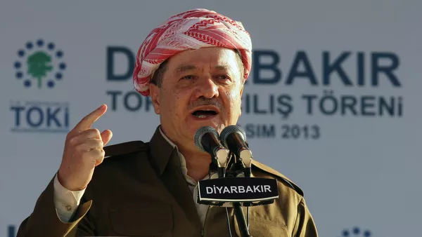 Serokê Herêma Kurdistanê Mesûd Barzanî - Sputnik Mundo