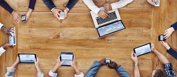 Work process - Sputnik Mundo