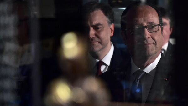 François Hollande, presidente de Francia - Sputnik Mundo