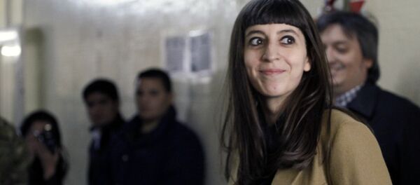 Florencia Kirchner, hija de la expresidenta argentina, Cristina Kirchner - Sputnik Mundo