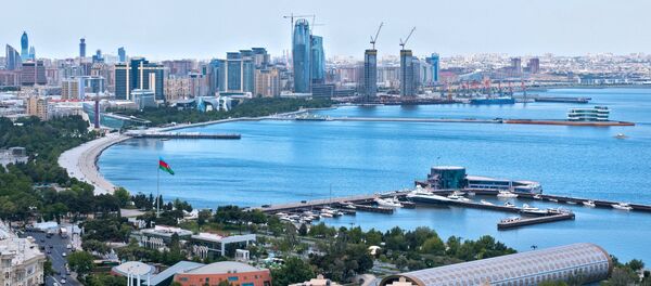 Mar Caspio en Bakú - Sputnik Mundo