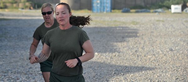 Mujeres de la Infantería de Marina estadounidense - Sputnik Mundo