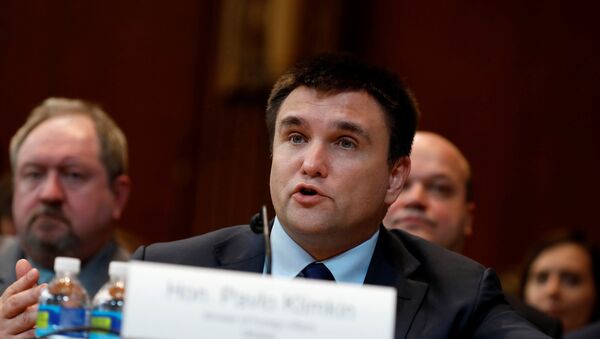 Pavló Klimkin, ministro de Exteriores ucraniano - Sputnik Mundo