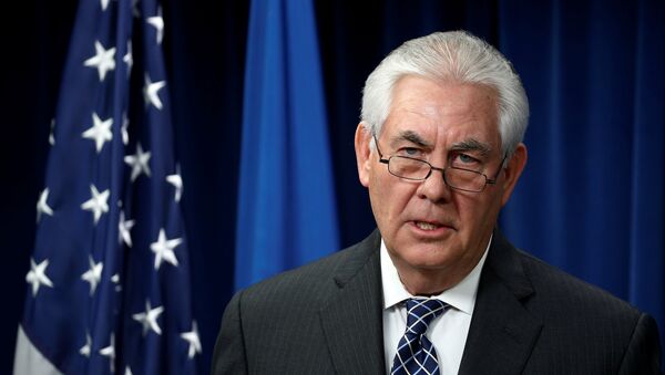 Rex Tillerson, secretario de Estado de EEUU (archivo) - Sputnik Mundo