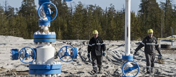 Extracción de petróleo y gas en Rusia Extracción de petróleo y gas en Rusia - Sputnik Mundo