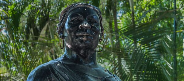 Negra Hipólita o Hipólita Bolívar, estatua en el parque que lleva su mismo nombre en la ciudad de Valencia - Sputnik Mundo