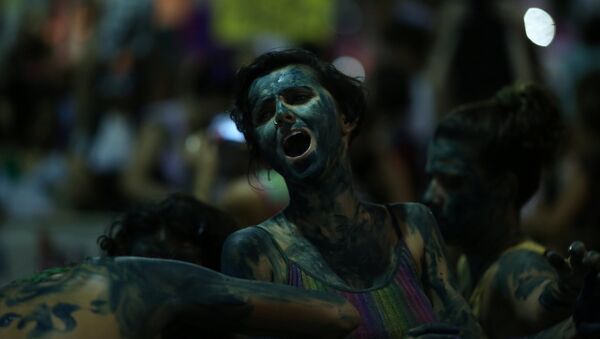 Manifestación de mujeres en Río de Janeiro - Sputnik Mundo