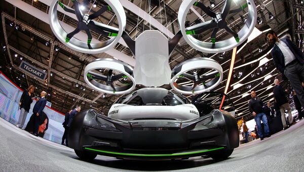 Сборное транспортное средство Pop.Up на Женевском автосалоне - Sputnik Mundo