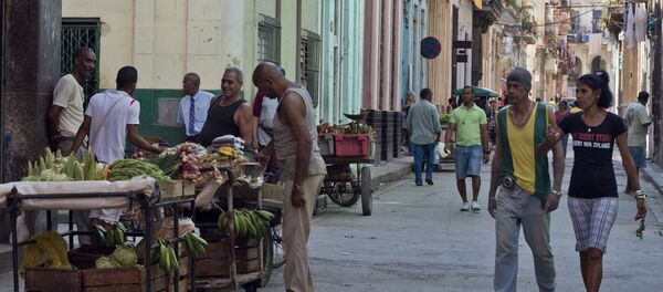 Una calle da La Habana Vieja, Cuba - Sputnik Mundo