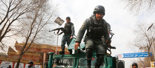 La policía afgana - Sputnik Mundo