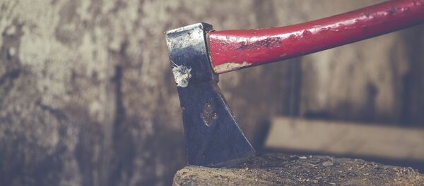 Un hacha (imagen referencial) - Sputnik Mundo