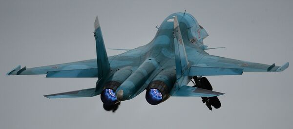 Caza ruso Su-34 - Sputnik Mundo