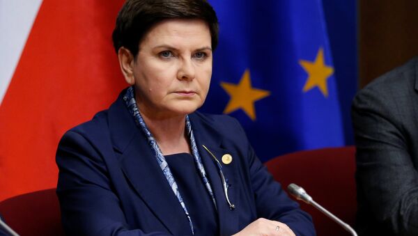 Beata Szydlo, primera ministra de Polonia - Sputnik Mundo