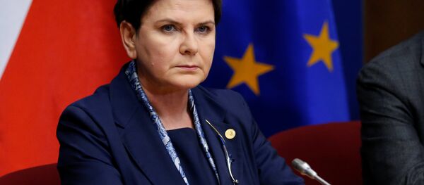 Beata Szydlo, primera ministra de Polonia - Sputnik Mundo