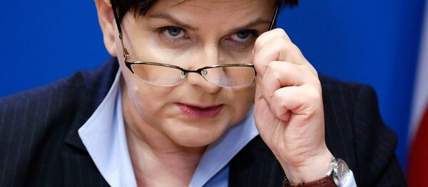 Beata Szydlo, primera ministra de Polonia Beata Szydlo, primera ministra de Polonia - Sputnik Mundo
