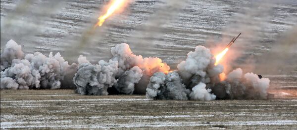 Los ensayos de las tropas de la protección química, biológica y radiológica - Sputnik Mundo