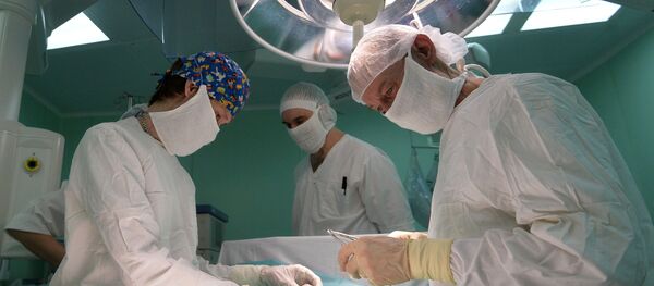 Médicos del Hospital pediátrico de Cheliábinsk, 10 de marzo de 2017 - Sputnik Mundo