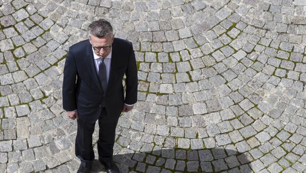 Bundesinnenminister Thomas de Maizière - Sputnik Mundo