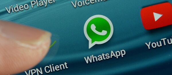 La aplicación de mensajería WhatsApp - Sputnik Mundo