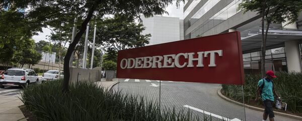 Logo de Odebrecht - Sputnik Mundo