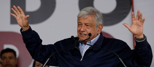 Andrés Manuel López Obrador, presidente electo de México Andrés Manuel López Obrador, presidente electo de México - Sputnik Mundo