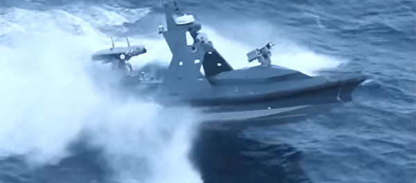 Bote no tripulado israelí Protector (archivo) - Sputnik Mundo