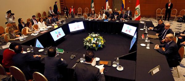 Cumbre de la Alianza del Pacífico en Chile - Sputnik Mundo