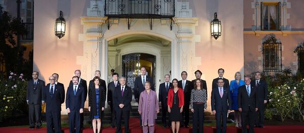 Participantes de la cumbre de la Alianza del Pacífico - Sputnik Mundo