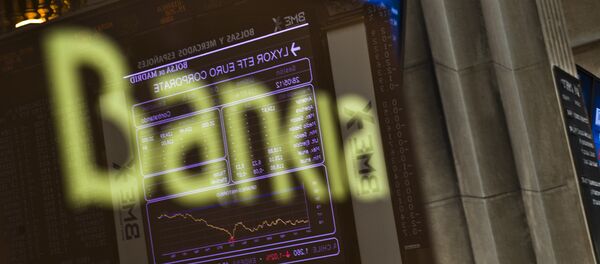 Logo del banco español Bankia - Sputnik Mundo