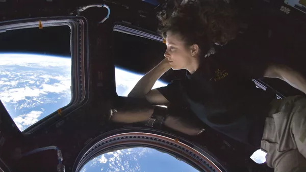 Una astronauta (imagen referencial)
