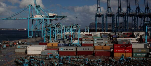 Puerto de Algeciras, España - Sputnik Mundo
