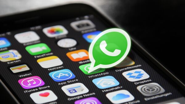 La aplicación de mensajería WhatsApp - Sputnik Mundo