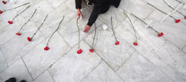 Homenaje a las víctimas del incendio en Guatemala - Sputnik Mundo