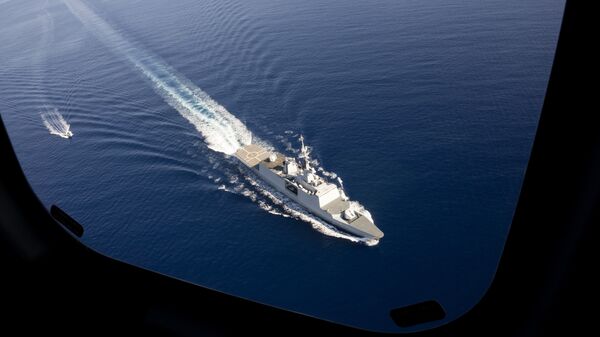 The French Naval Force frigate La Fayette - Sputnik Mundo