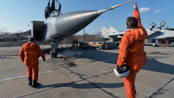 Un avión de caza MiG-31 - Sputnik Mundo