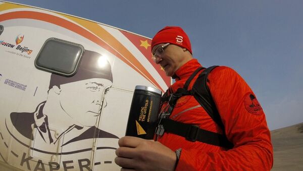 Alexandr Kaper, miembro de la Sociedad Rusa de Geografía, intenta caminar de Moscú a Pekín en 200 días - Sputnik Mundo