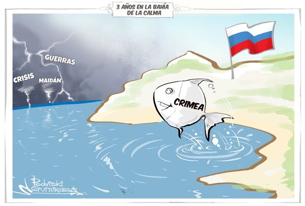 Crimea, tres años en la bahía de la calma - Sputnik Mundo
