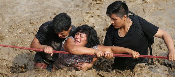 Inundaciones en Perú - Sputnik Mundo
